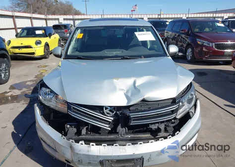 2013 Volkswagen Tiguan S из США, поврежденный, VIN WVGAV3AX4DW616138